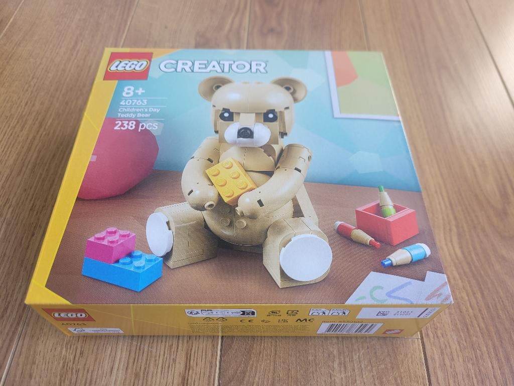 Lego Creator Teddybeer voor Kinderdag 40763 nieuw, Lego, Nieuw, Ophalen of Verzenden, Compleet