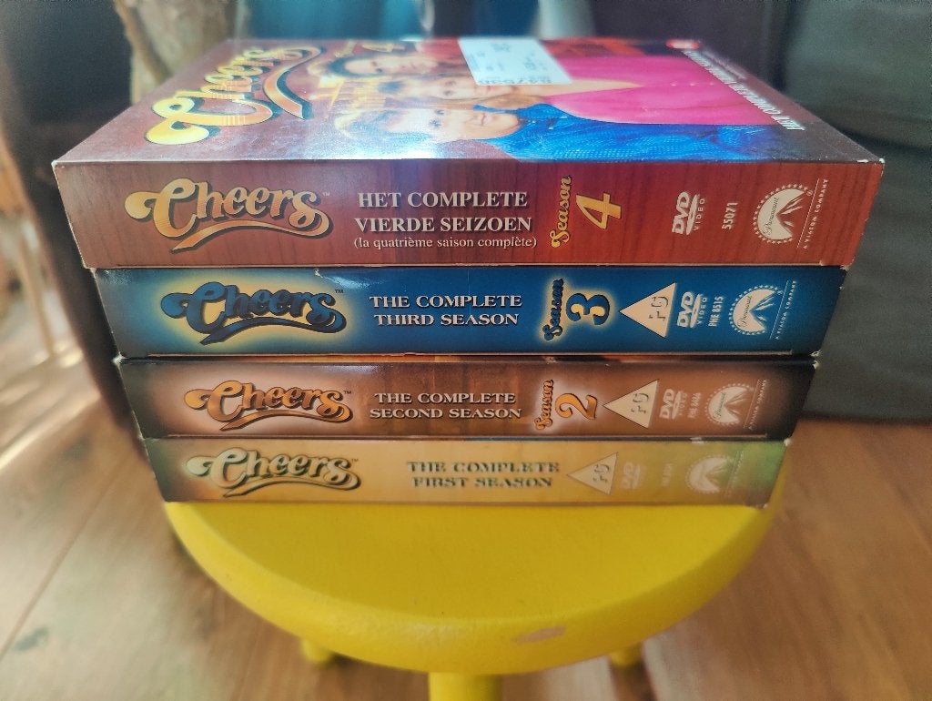 Cheers - seizoenen 1 t/m 4 - Box sets, Cd's en Dvd's, Dvd's | Tv en Series, Alle leeftijden, Ophalen of Verzenden, Zo goed als nieuw