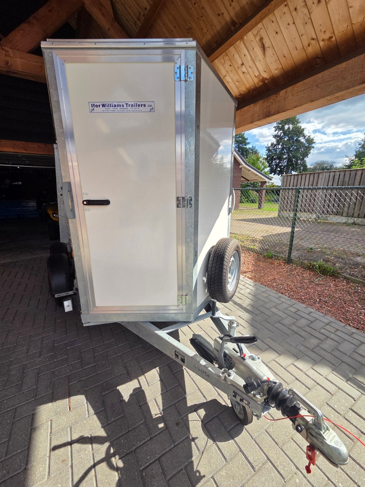 Ifor Williams Box Gesloten Aanhanger - Z.G.A.N., Ophalen of Verzenden, Zo goed als nieuw