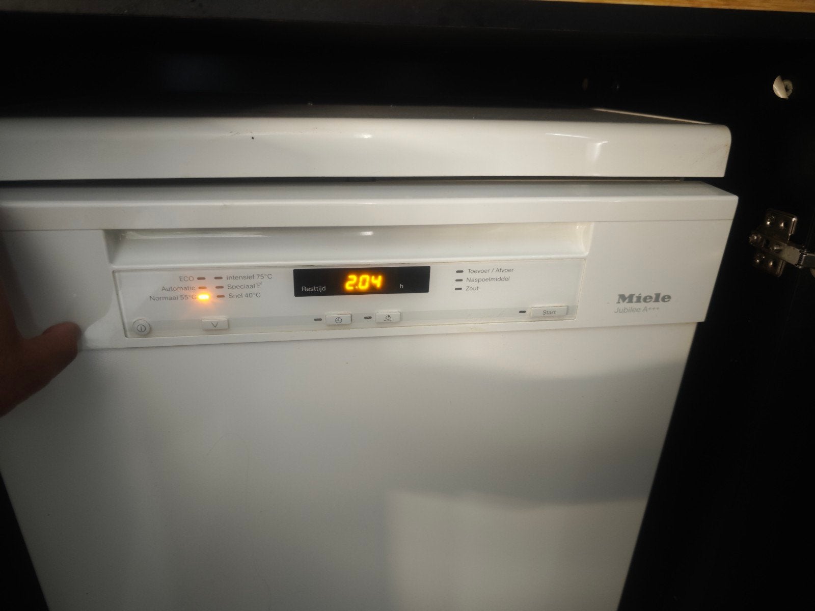 Miele G 6000 SC A+++ Briljant wit NL - Zo goed als nieuw, Witgoed en Apparatuur, Vaatwasmachines, Ophalen, Zo goed als nieuw, 85 tot 90 cm