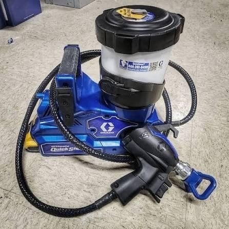 Graco Quickshot verfspuitmachine zeer weinig gebruikt!., Ophalen, Gebruikt