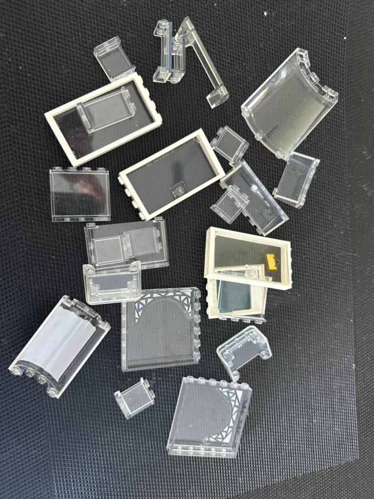 Lego ramen doorzichtig, Ophalen of Verzenden, Gebruikt, Overige typen, Lego
