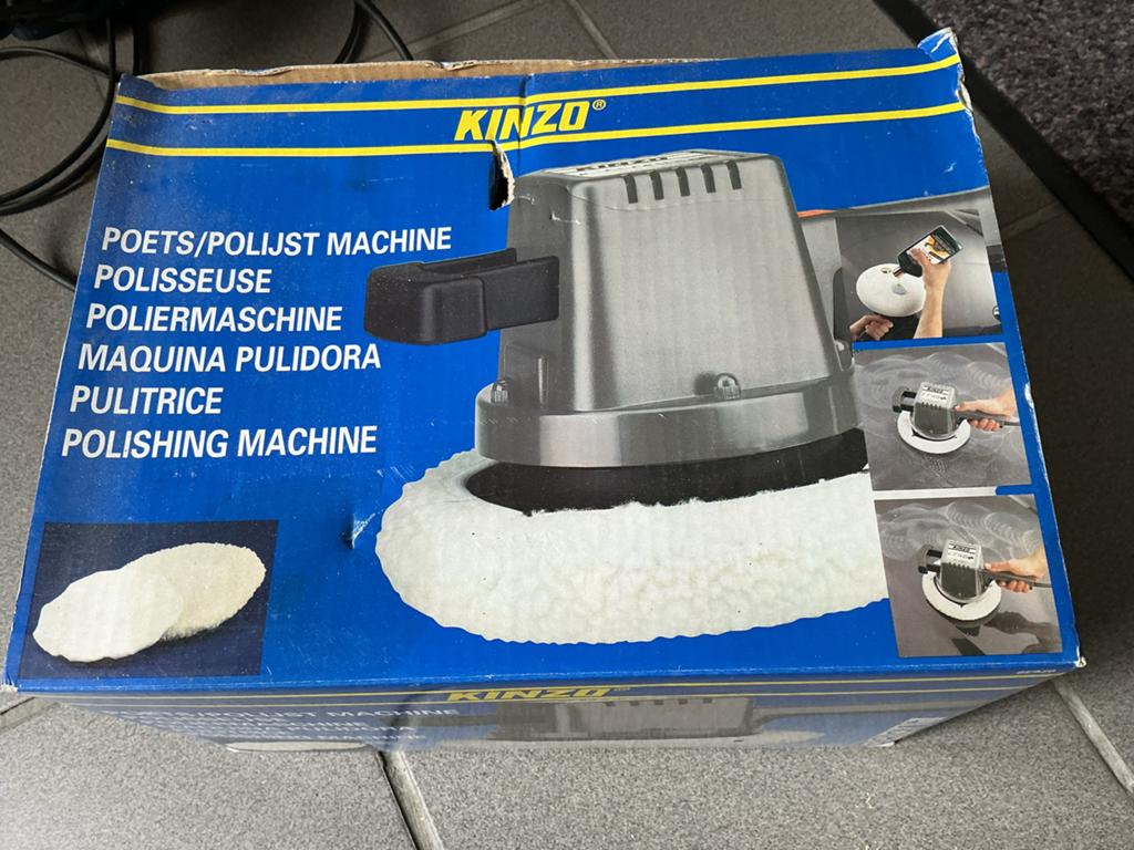 Kinzo Poetsmachine - Poets/Polijst Machine, Ophalen, Gebruikt