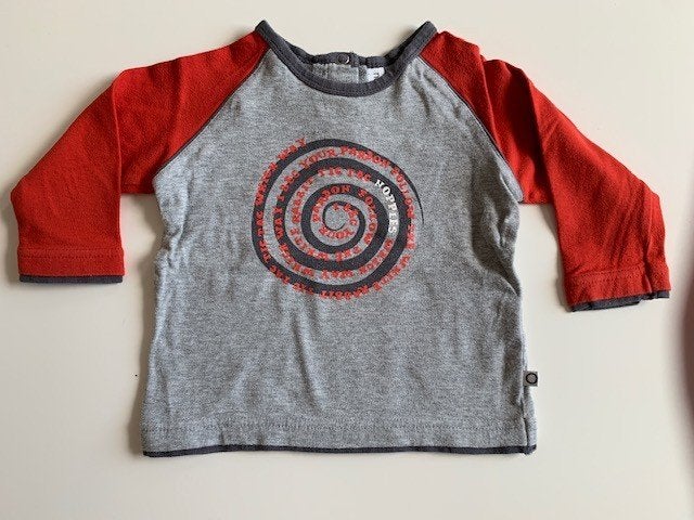 Longesleeve van Noppies , maat 68 zgan (F41), Kinderen en Baby's, Babykleding | Maat 68, Ophalen of Verzenden, Zo goed als nieuw
