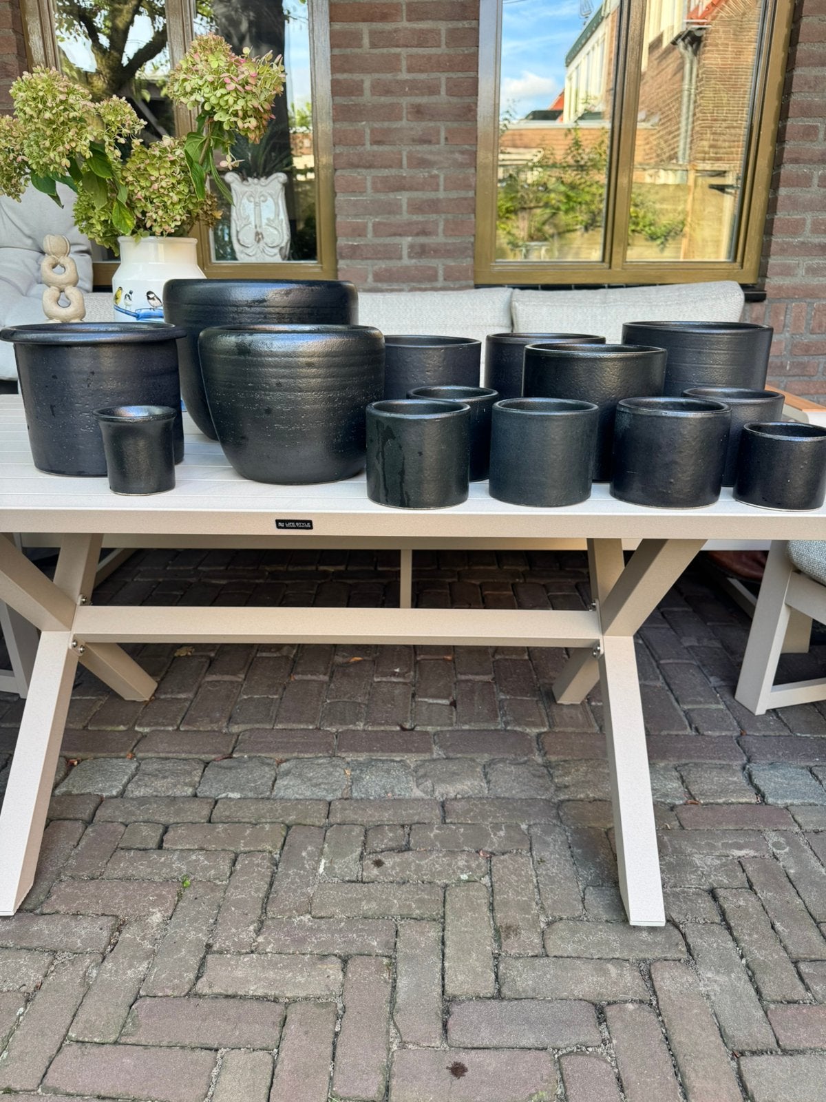 CIRO POTTENBAKKERS 14 KAMERPLANTEN POTTEN, Hobby en Vrije tijd, Ophalen, Zo goed als nieuw