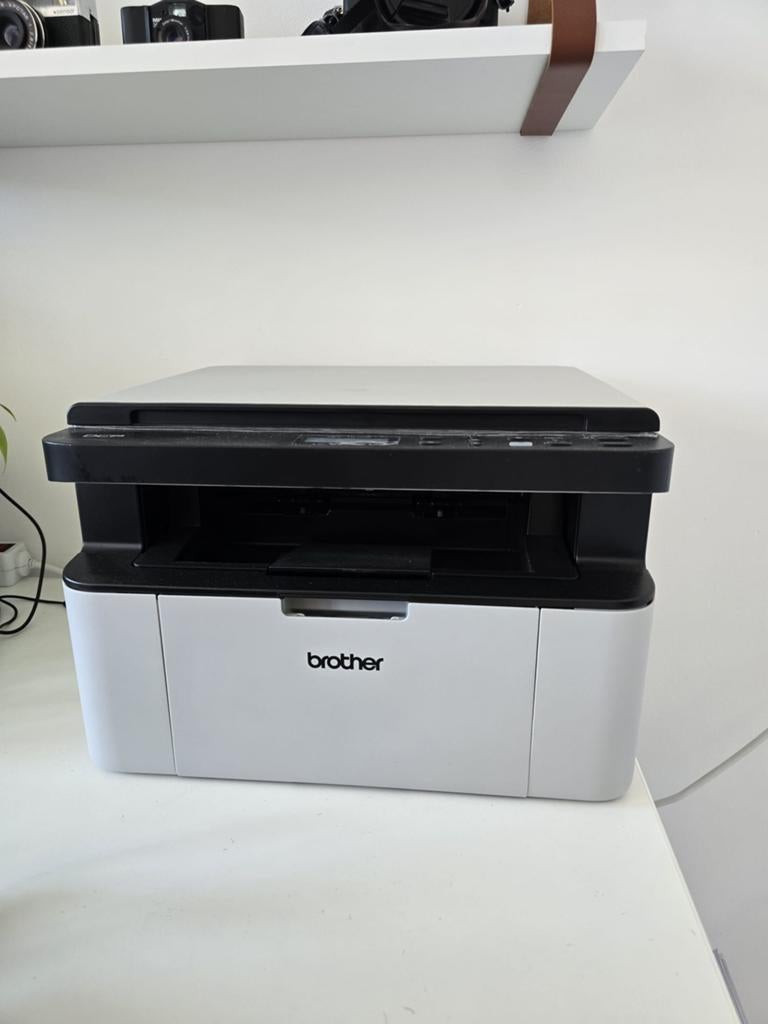 Brother DCP-1610W All-in-One Laserprinter (B&W), Computers en Software, Printers, Zo goed als nieuw, Scannen, Draadloos, Ophalen
