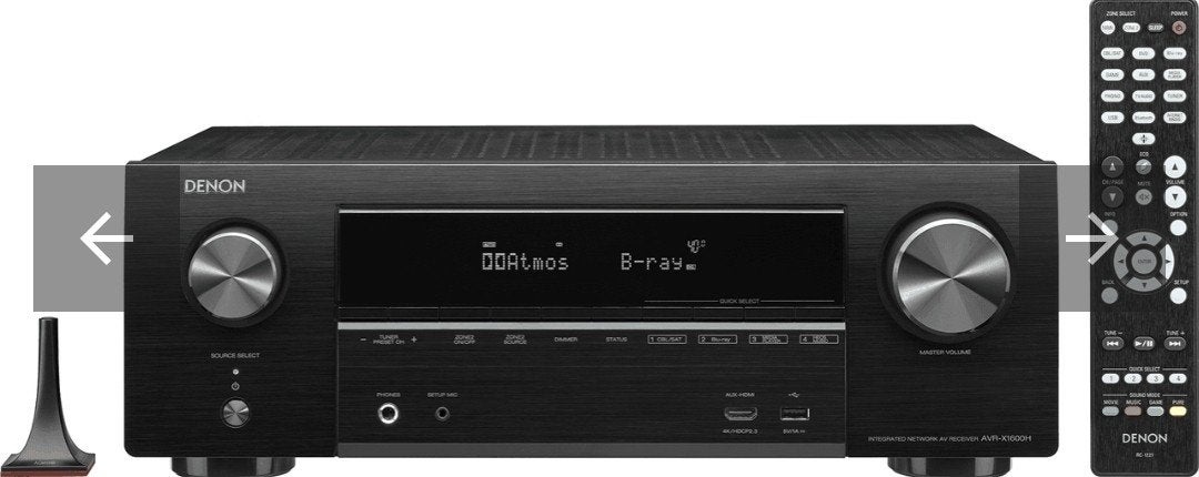 Denon AVR-X1600H DAB 7.2-kanaals, Ophalen, Overige systemen, Denon, Zo goed als nieuw