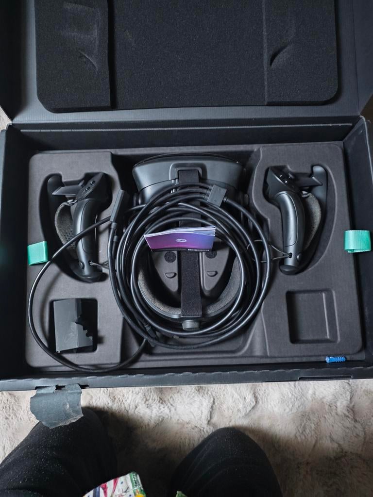 Valve index compleet, Spelcomputers en Games, Virtual Reality, Zo goed als nieuw, Pc, VR-bril, Ophalen