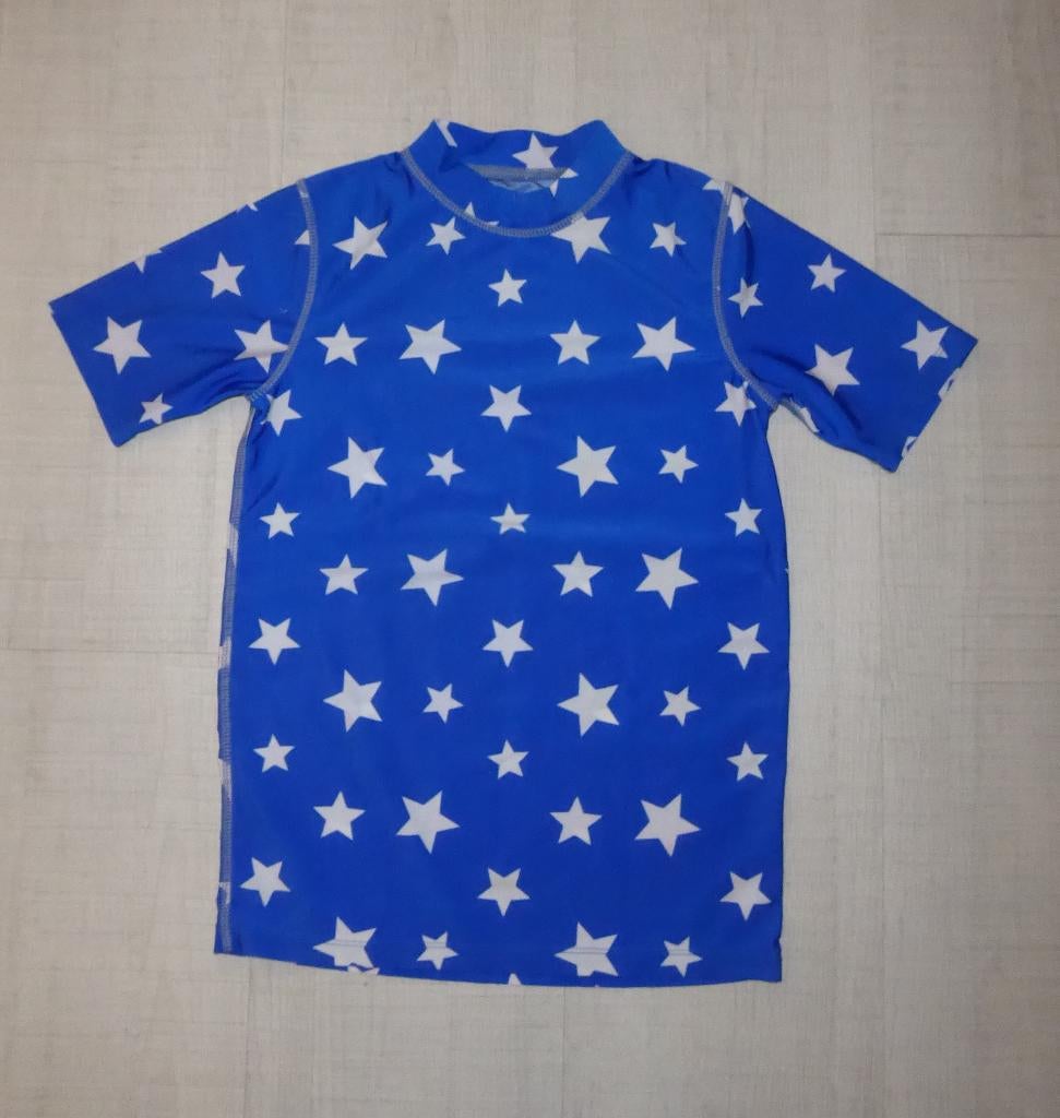 Hema UV zwemshirt blauw jongen maat 146 / 152, Gebruikt, Sport- of Zwemkleding, Ophalen of Verzenden, Hema
