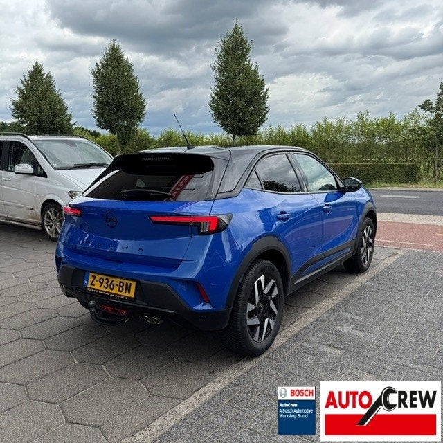 OPEL Mokka 1.2 130pk Start/Stop Aut GS Line, Auto's, Gebruikt, 1199 cc, Parkeersensor, Blauw