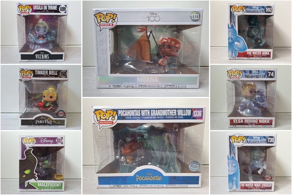 Diverse Disney Funko pops: moment / rides / 6-inch / deluxe, Ophalen of Verzenden, Nieuw