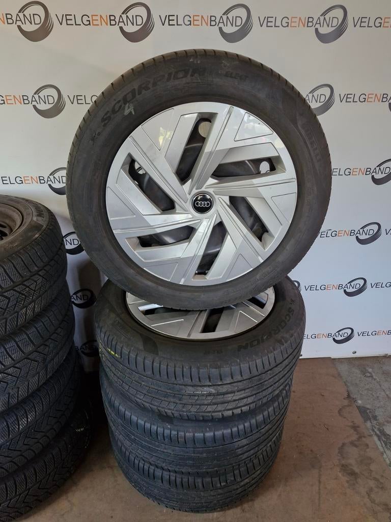 Zomerset en winterset Audi Q4 235 55 19 255 50 19 5x112 66.5, 19 inch, Audi, Gebruikt, 255 mm