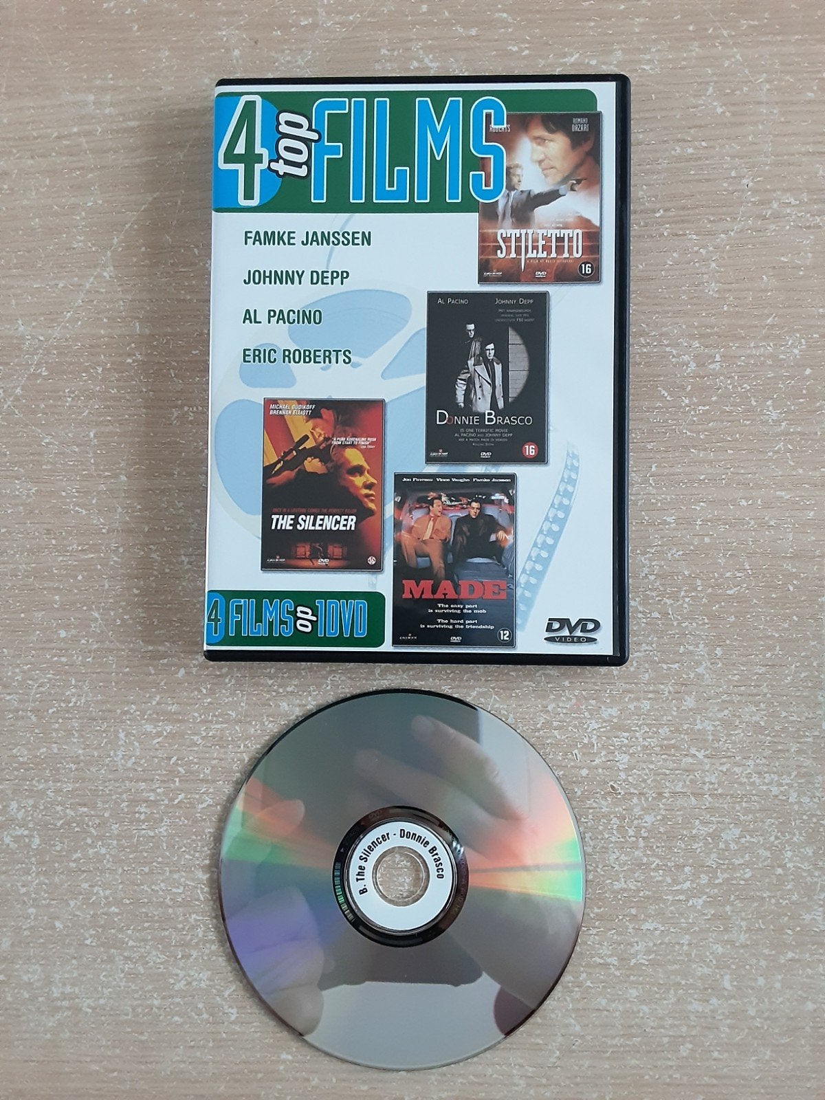 Topfilms Op 1 DVD, Vanaf 12 jaar, Ophalen of Verzenden, Actie