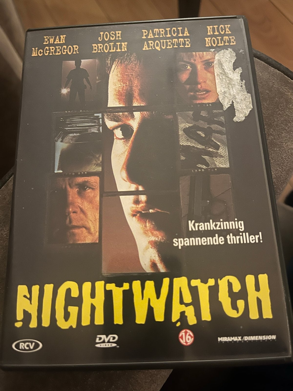 Nightwatch DVD - Spannende thriller met Ewan McGregor, Psychologische thriller, Vanaf 16 jaar, Nederlands, Ophalen of Verzenden