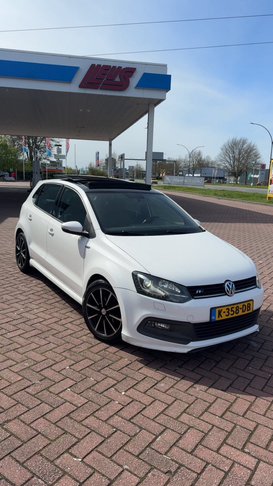 Volkswagen Polo 1.2 TSI 2012 Wit, Voorwielaandrijving, 40 €/maand, Zwart, 4 cilinders