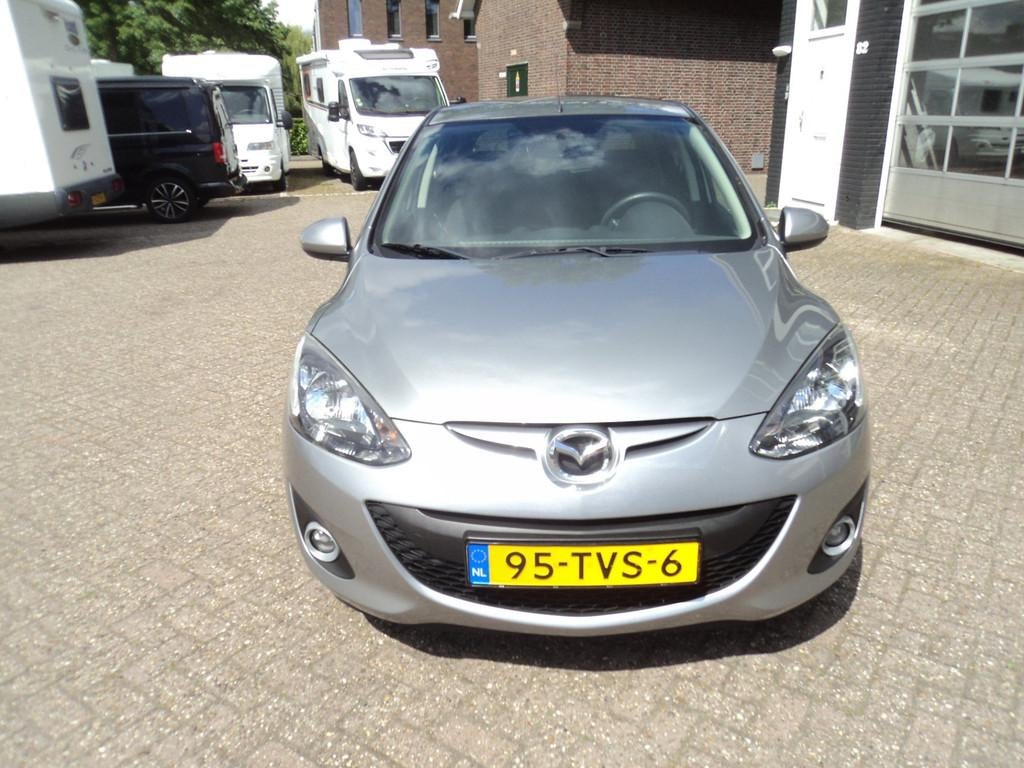 Mazda 2 1.3 Navigator GT Navigatie Stoelverwarming Trekhaak, Voorwielaandrijving, Euro 5, Stof, Gebruikt