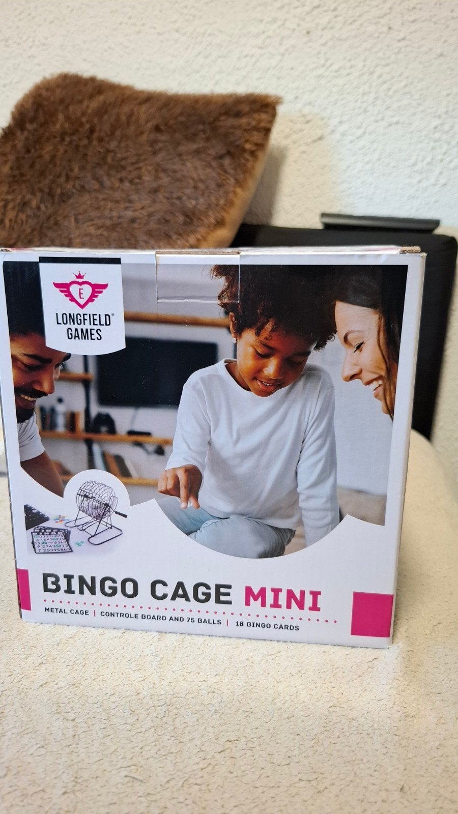Longfield Games Bingomolen Mini - Compleet Bingospel, Drie of vier spelers, Ophalen of Verzenden, Zo goed als nieuw, Longfield Games