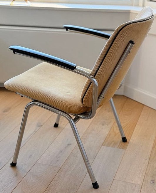 Gispen De Wit stoel - Vintage design, Huis en Inrichting, Ophalen, Overige kleuren, Zo goed als nieuw, Metaal