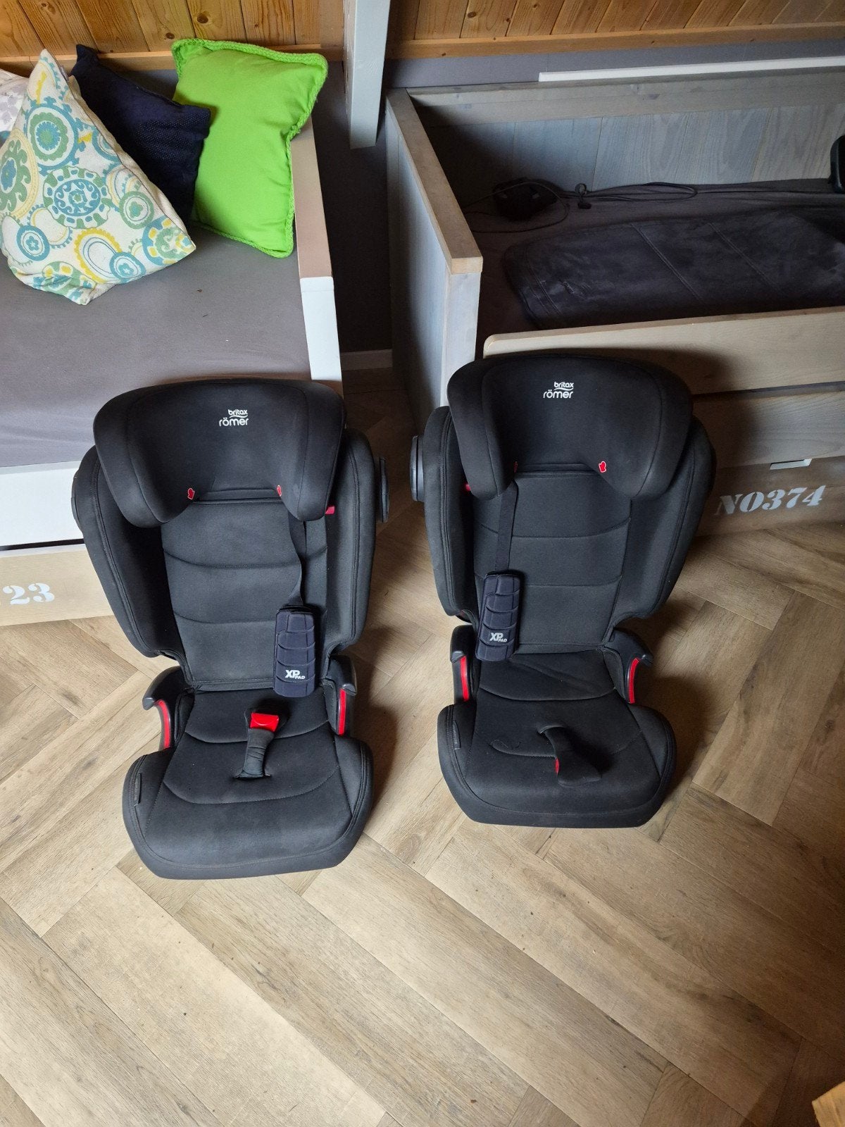 2x Britax Römer Kidfix XP SICT autostoel, Ophalen, Romer, Autogordel of Isofix, Gebruikt