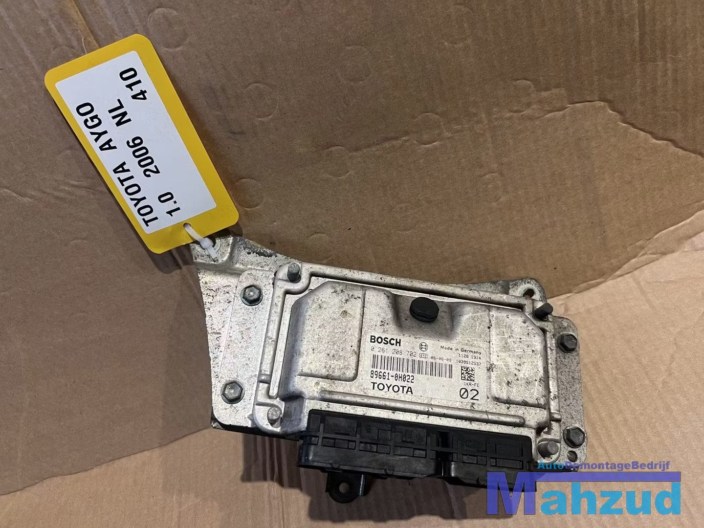 TOYOTA AYGO 1.0 1KREFE ECU Motormanagement 2005-2014 896610H, Info@toyota.co.jp, Gebruikt, Toyota Motor Corporation, Toyota