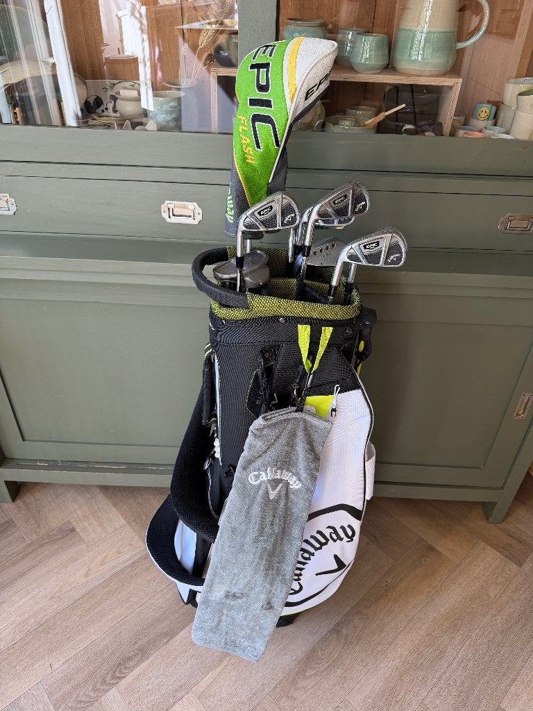 Callaway Epic Pro + Epic Flash Driver ( linkshandig ), Sport en Fitness, Ophalen, Gebruikt, Set, Callaway