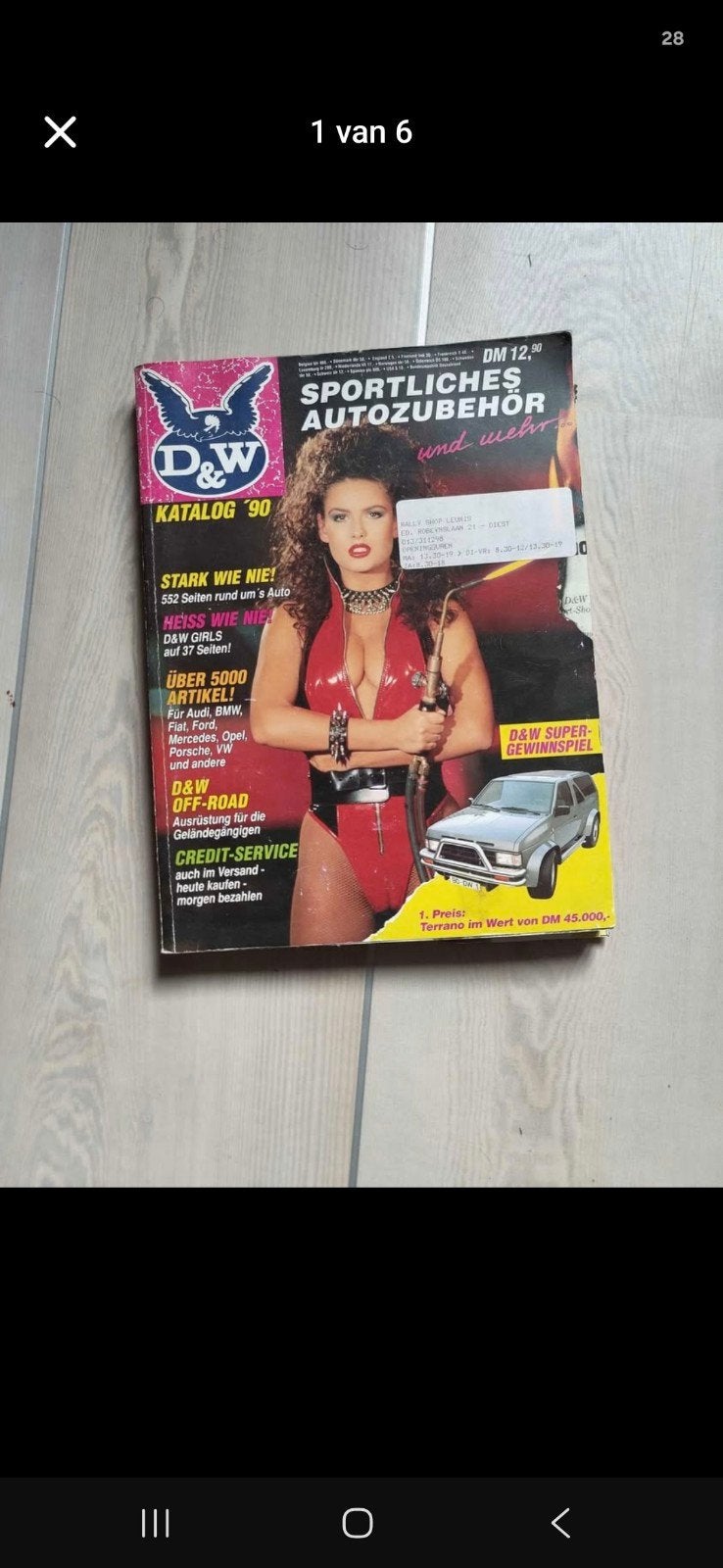 D&W Katalog 1990, Ophalen of Verzenden, Gelezen, Algemeen, D&W
