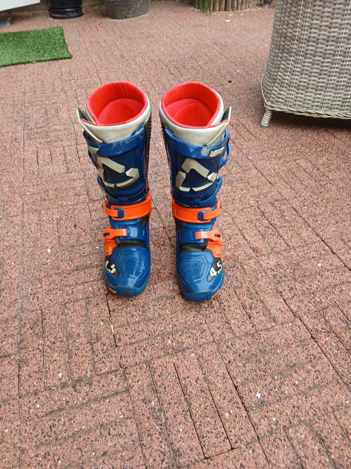 Offroad laarzen maat 44.5 1x gebruikt, Motoren, Ophalen of Verzenden, Gebruikt