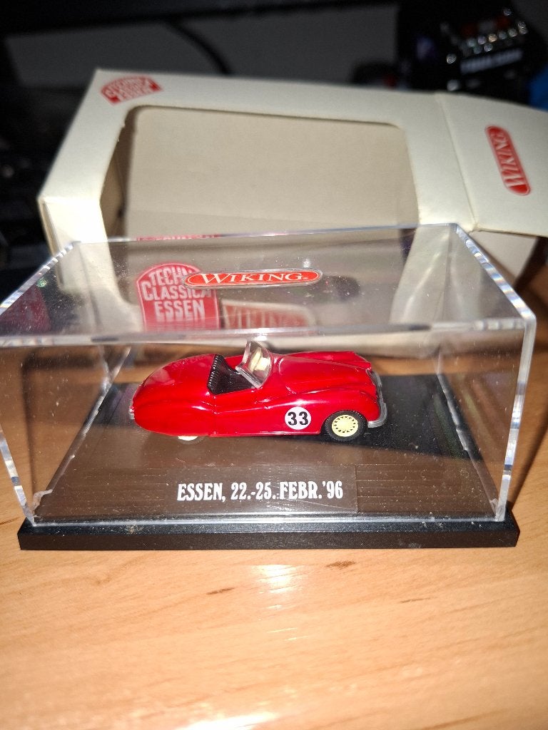 Wiking Jaguar XK120  Essen '96, Hobby en Vrije tijd, Ophalen of Verzenden, Auto, Wiking