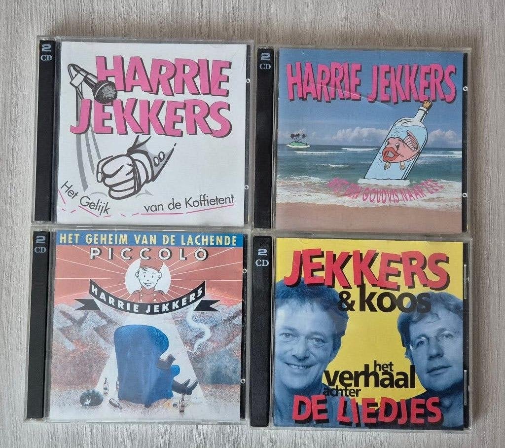 Harrie Jekkers, 4 originele CD's, Inclusief doosje, Ophalen of Verzenden, Zo goed als nieuw, Album