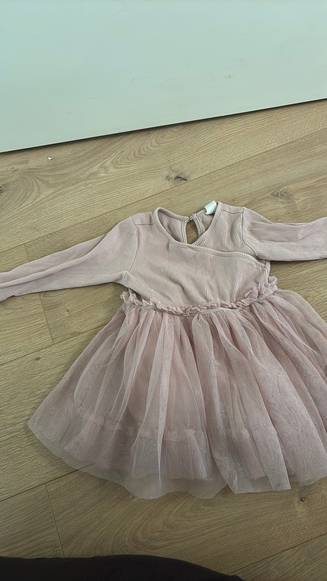 H&m tutujurk maat 80, Kinderen en Baby's, Babykleding | Maat 80, Ophalen of Verzenden, Zo goed als nieuw, Meisje, Jurkje of Rokje