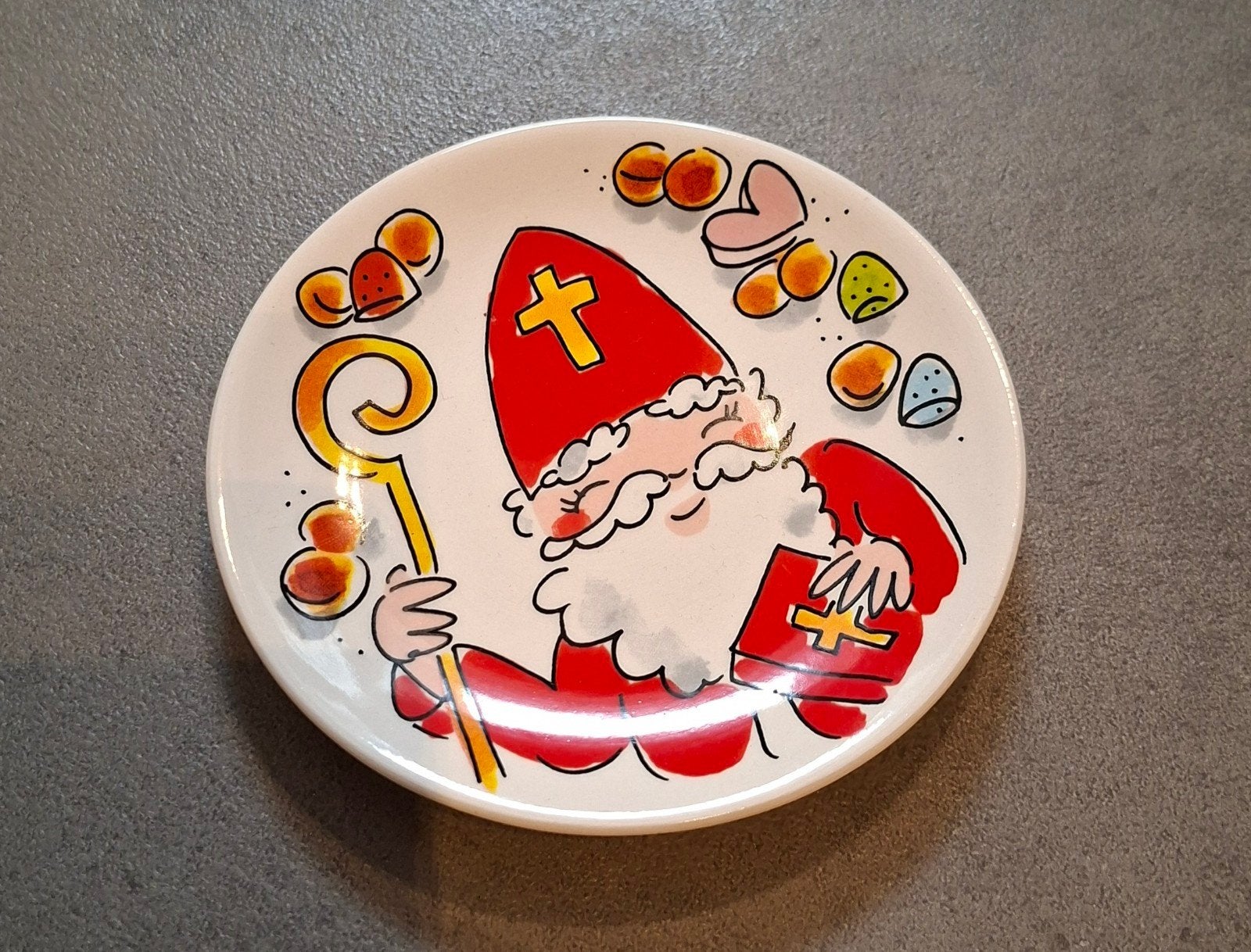 Blond Amsterdam Sinterklaas petit four, Ophalen of Verzenden, Zo goed als nieuw