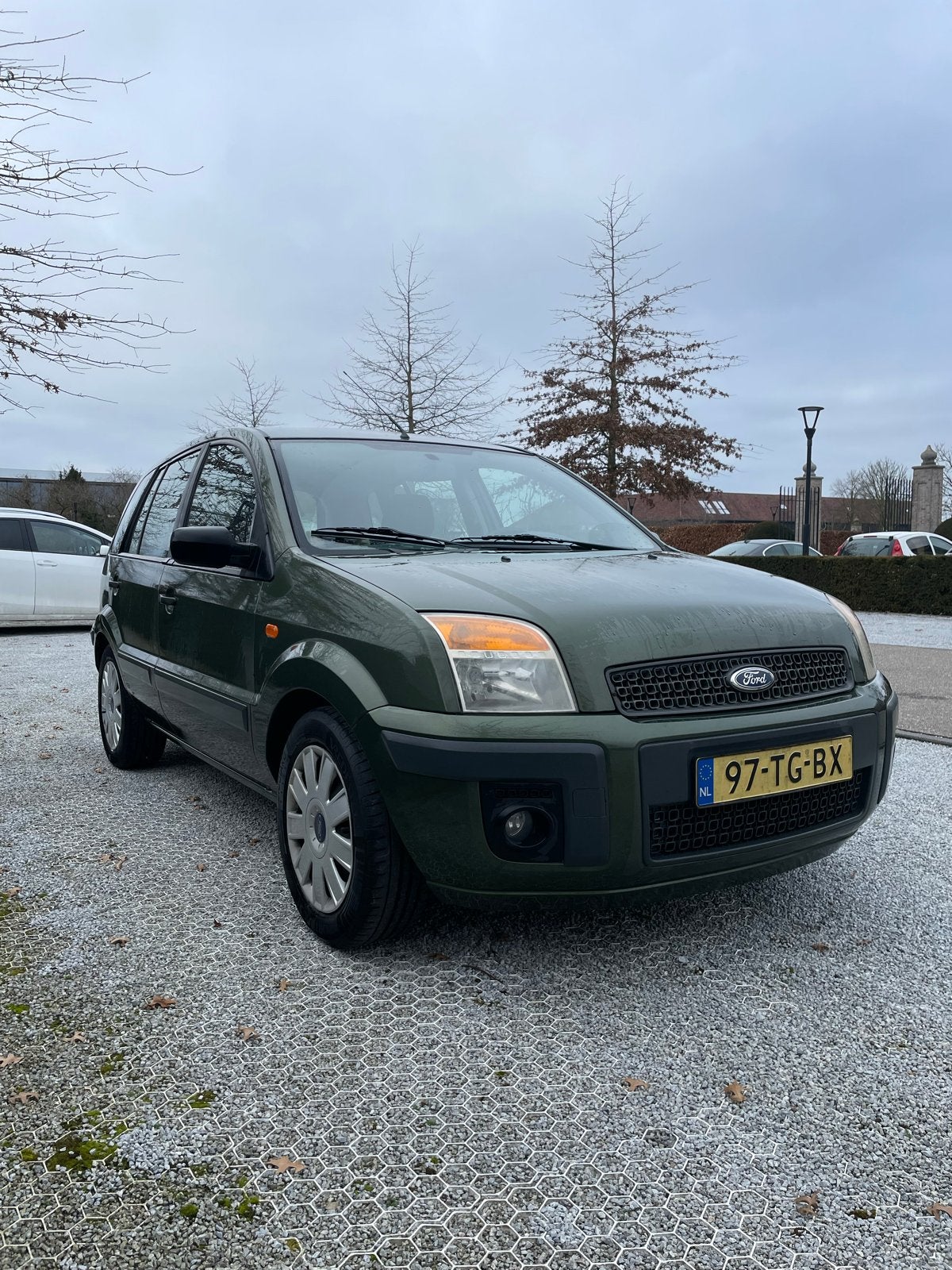 Ford Fusion 1.4 16V 2006 Groen 182xxx, Auto's, Voorwielaandrijving, 15 km/l, 49 €/maand, Origineel Nederlands