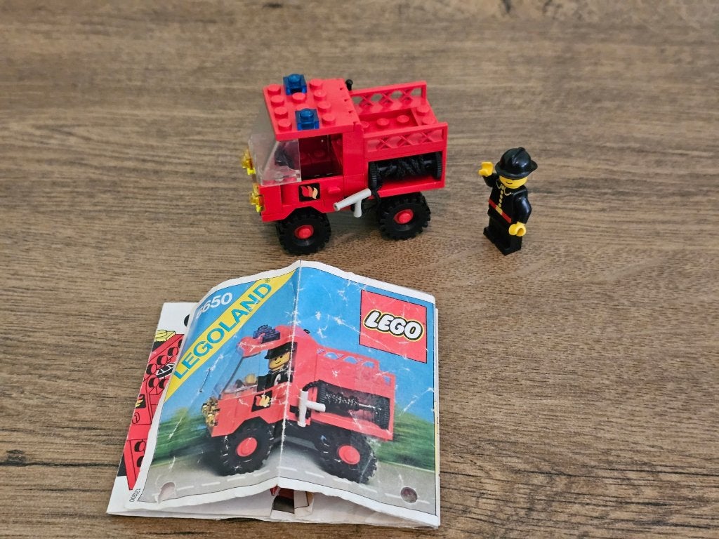 LEGO Town 6650 - Fire and Rescue Van, Kinderen en Baby's, Gebruikt, Lego, Ophalen of Verzenden, Complete set
