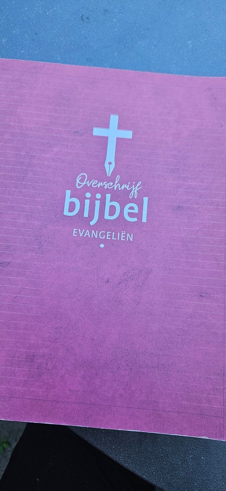 Overschrijfbijbel Evangeliën, Boeken, Ophalen of Verzenden, Zo goed als nieuw