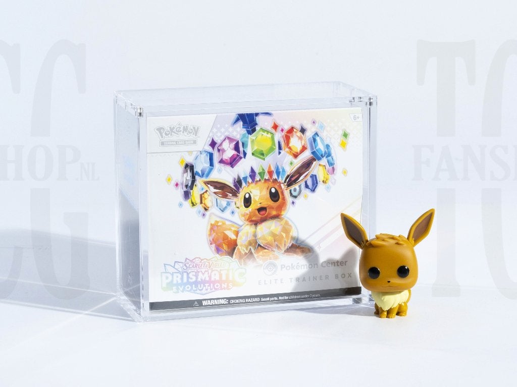 Pokémon - Elite Trainer Box (ETB) Acryl Case | TCGfanshop, Ophalen of Verzenden, Nieuw, Boosterbox, Foil