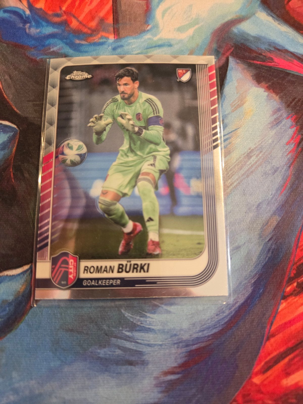 Roman Bürki Topps Chrome MLS Spelerskaart, Ophalen of Verzenden