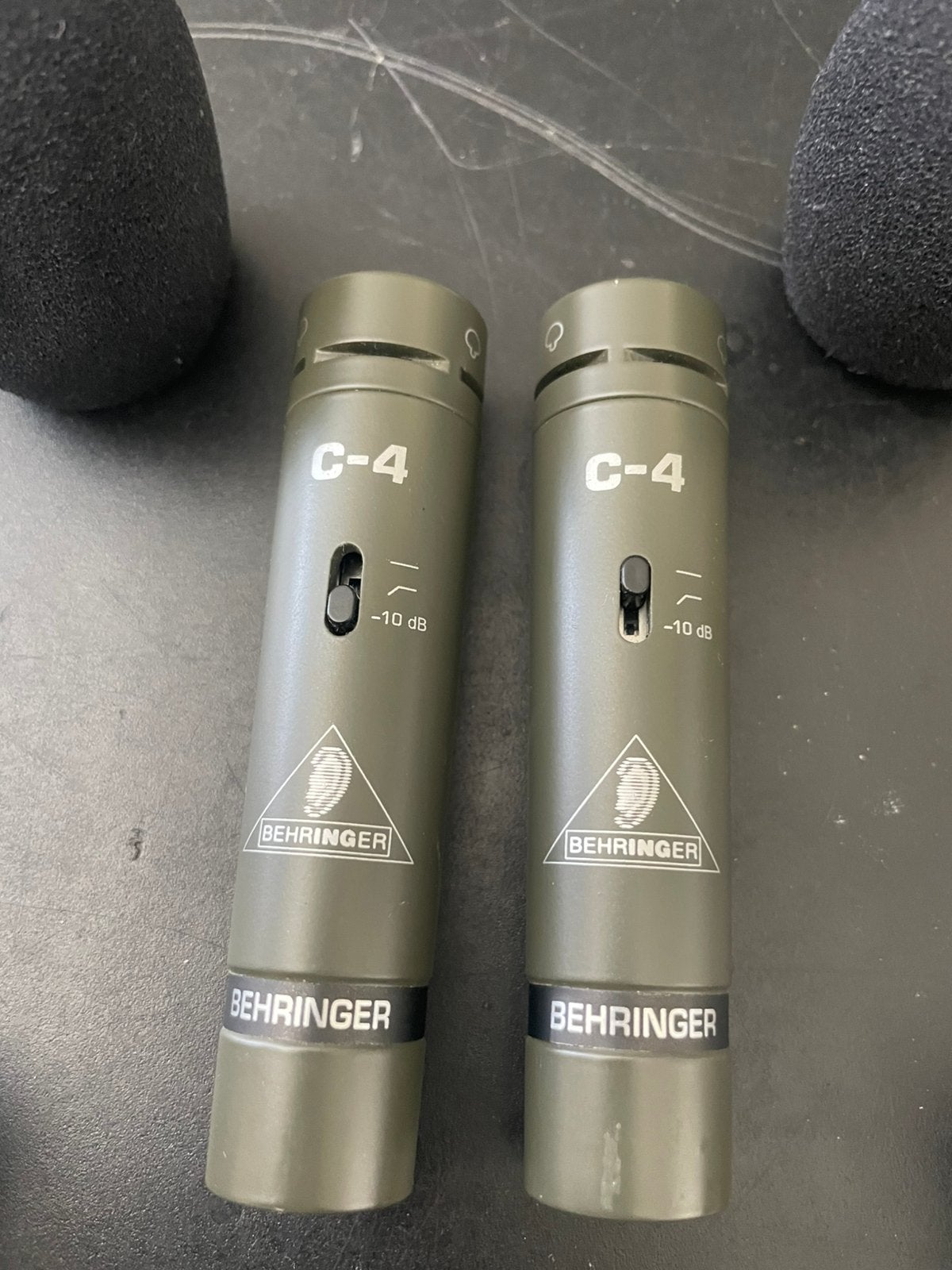 Behringer C4 studio microfoons, Ophalen of Verzenden, Gebruikt, Studiomicrofoon