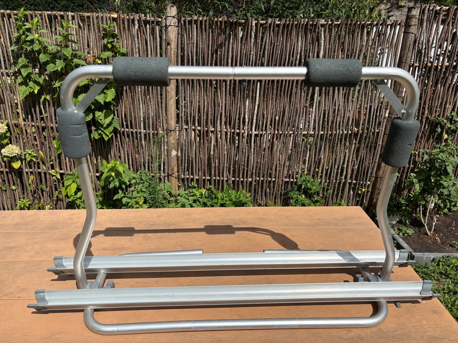 Fietsenrek voor dissel caravan of vouwwagen, Ophalen, Gebruikt