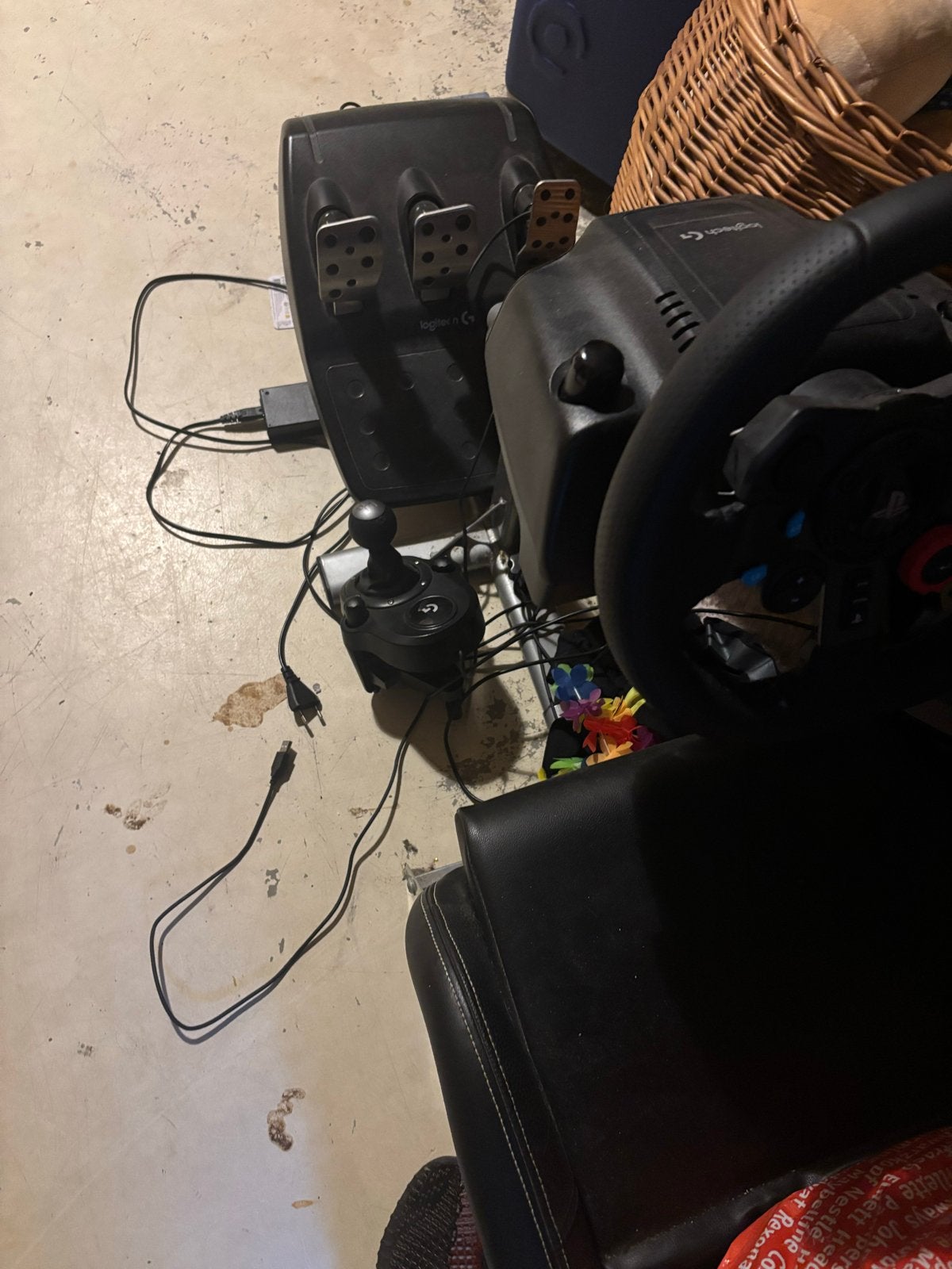 Logitech G29 Driving Force Racing Wheel met Pedalen en Shift, Ophalen, Overige merken, Gebruikt