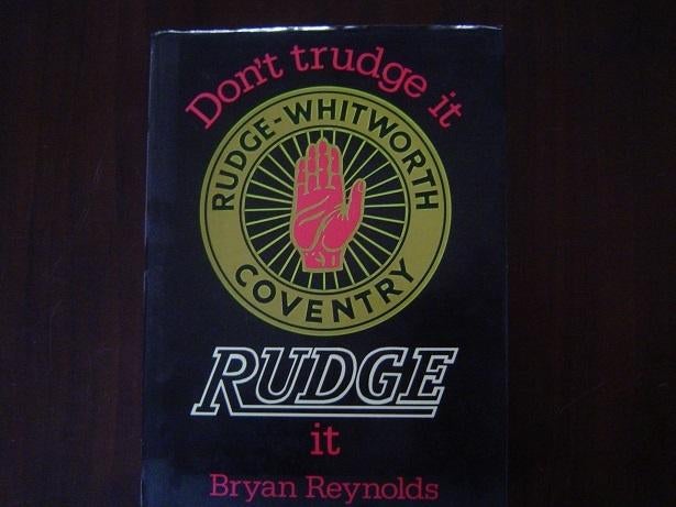 Rudge it don't Rudge it by Brian Reynolds  Rudge Whitworth, Ophalen of Verzenden, Gelezen