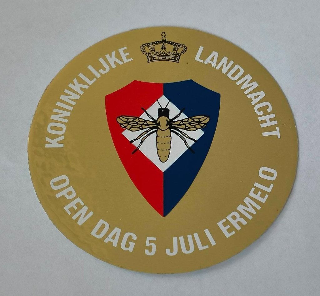 Sticker Koninklijke Landmacht, Verzamelen, Ophalen of Verzenden, Zo goed als nieuw, Bedrijf of Vereniging