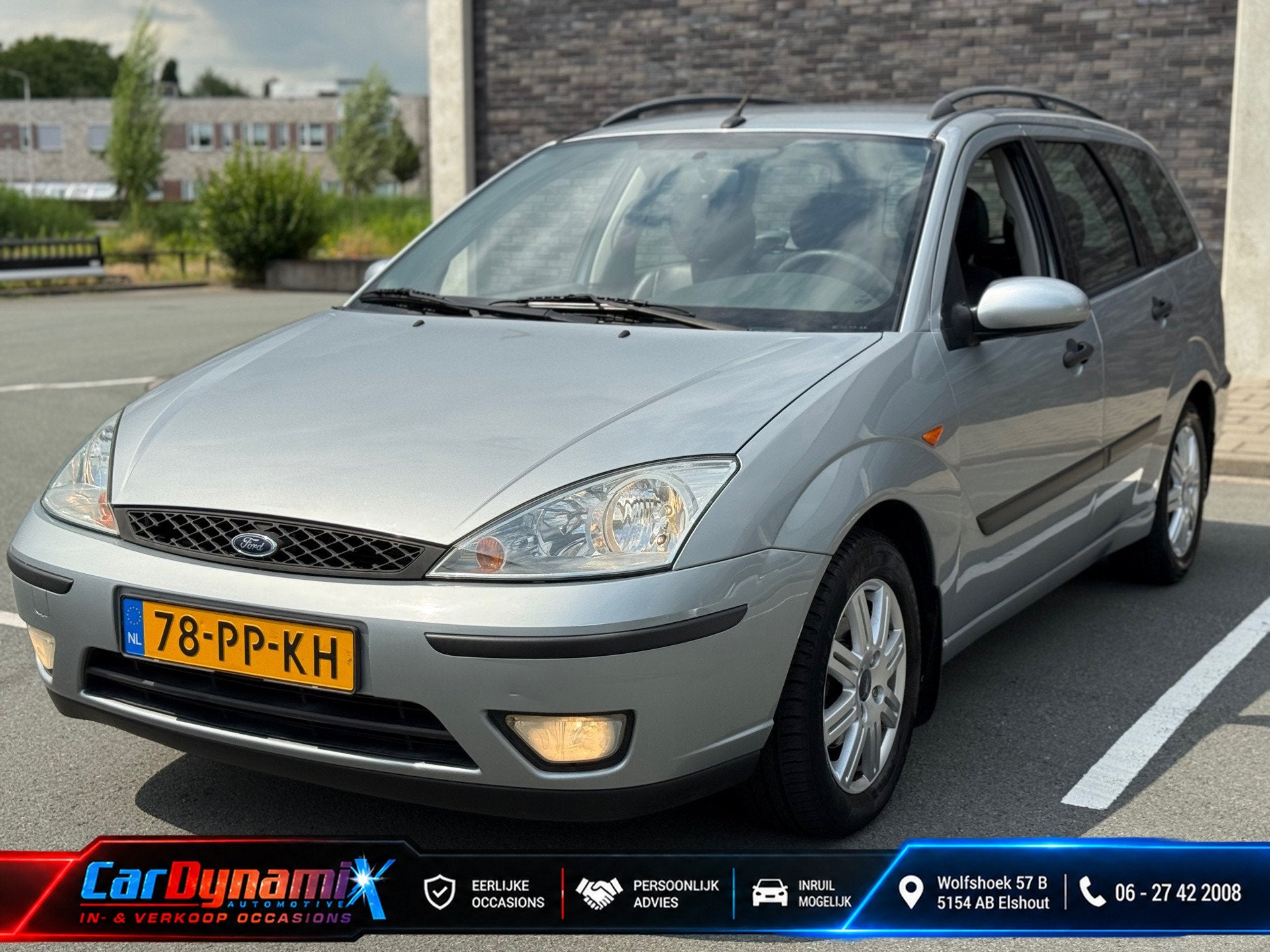 Ford Focus Wagon 1.6-16V Futura | Automaat | Leder | Airco |, 1596 cc, 101 pk, 4 cilinders, Parkeersensor