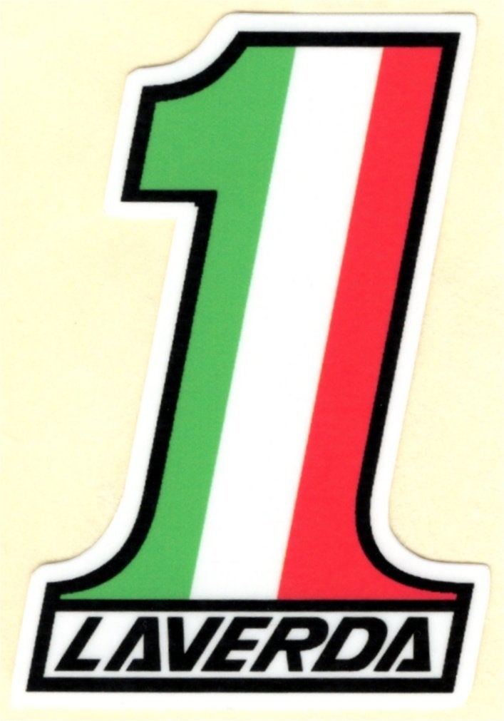 Laverda Nr. 1 sticker #7, Motoren, Verzenden