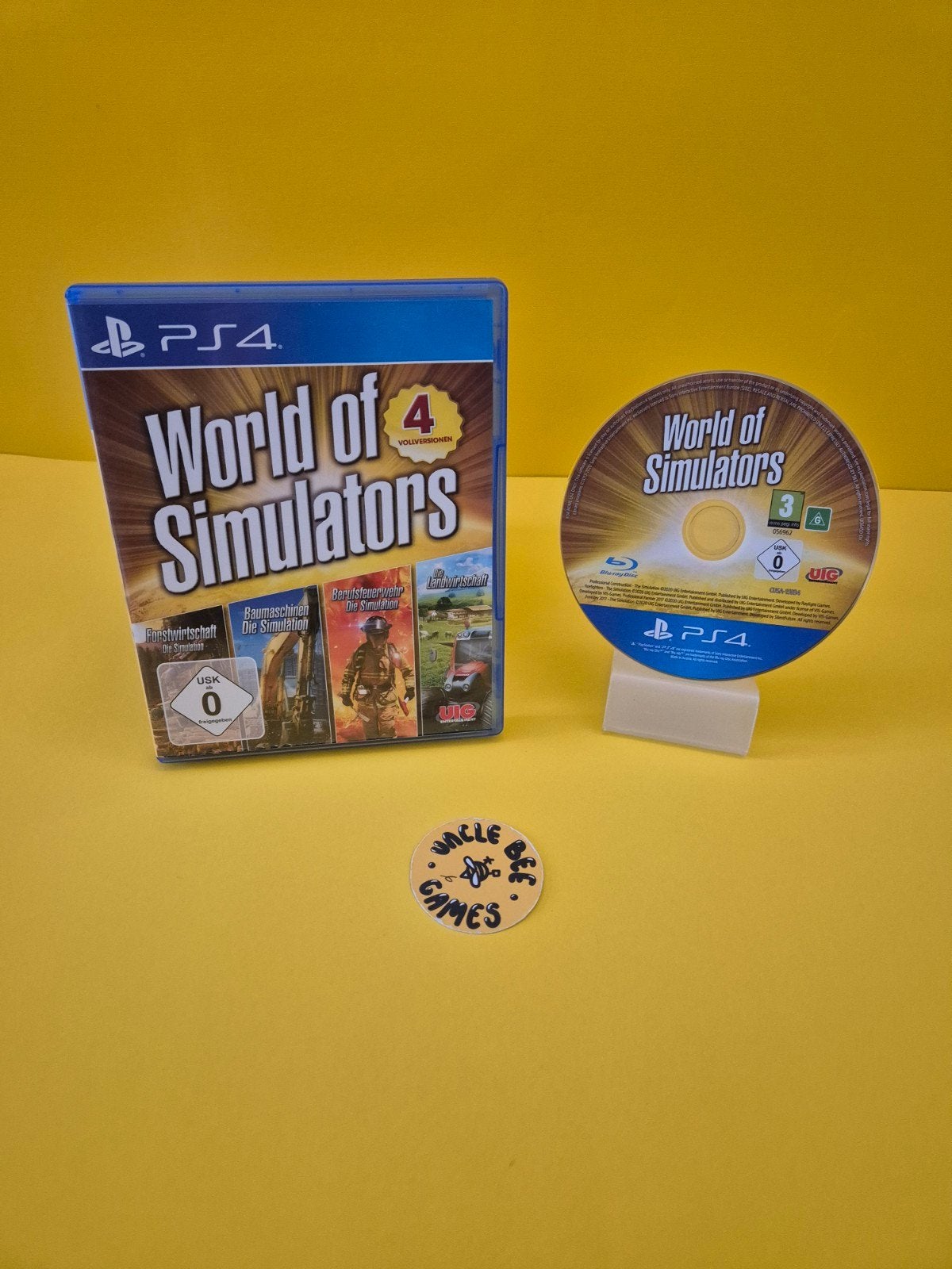 World of Simulators 4 games, Verzenden, UIG Entertainment, Zo goed als nieuw, Vanaf 3 jaar