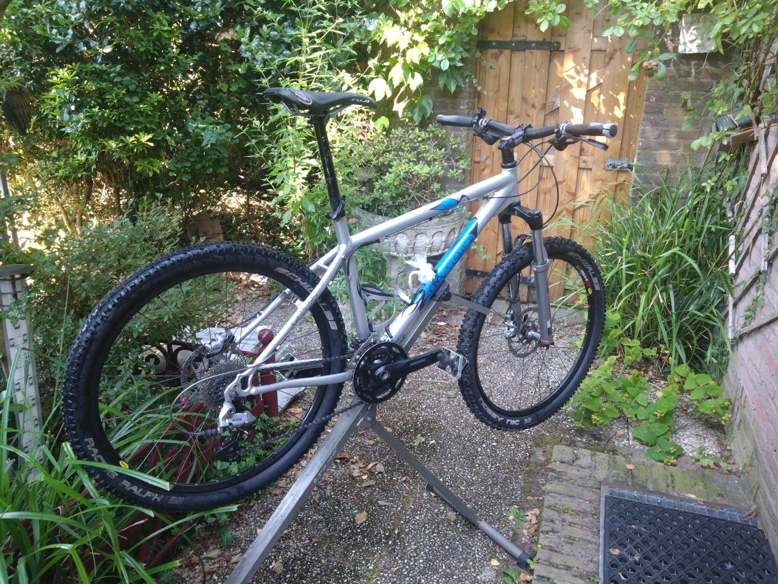 Gary fisher Mountainbike, schijfremmen en tora vering, Fietsen en Brommers, Fietsen | Mountainbikes en ATB, Gebruikt, Hardtail