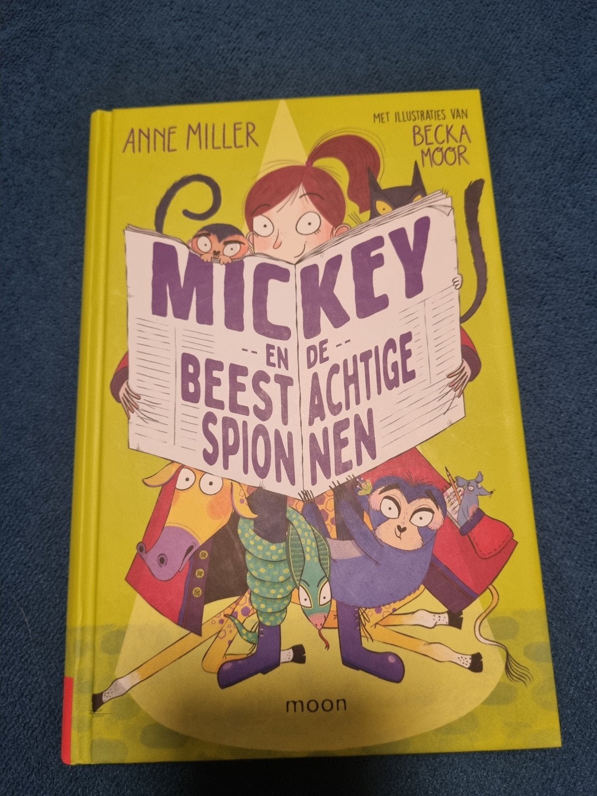 Mickey en de Beestachtige Spionnen - Anne Miller, Ophalen, Zo goed als nieuw, Anne Miller