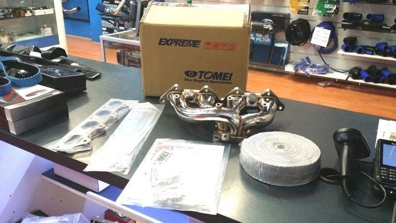 Tomei spruitstuk uitlaat - Lancer Evolution Evo 4 5 6 7 8 9