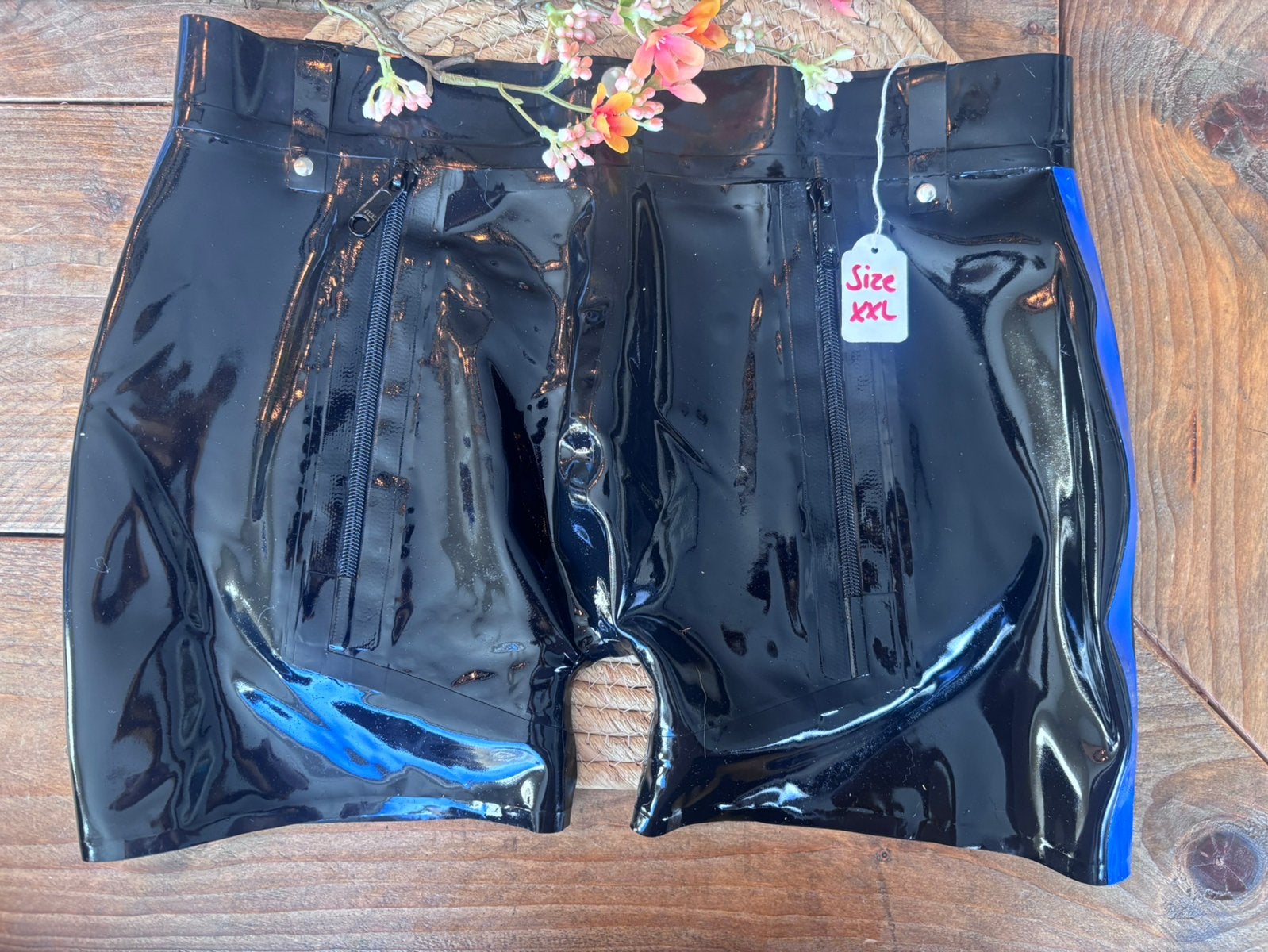 Boxer / Latex / Maat XXL, Verzenden, Zwart, Boxer