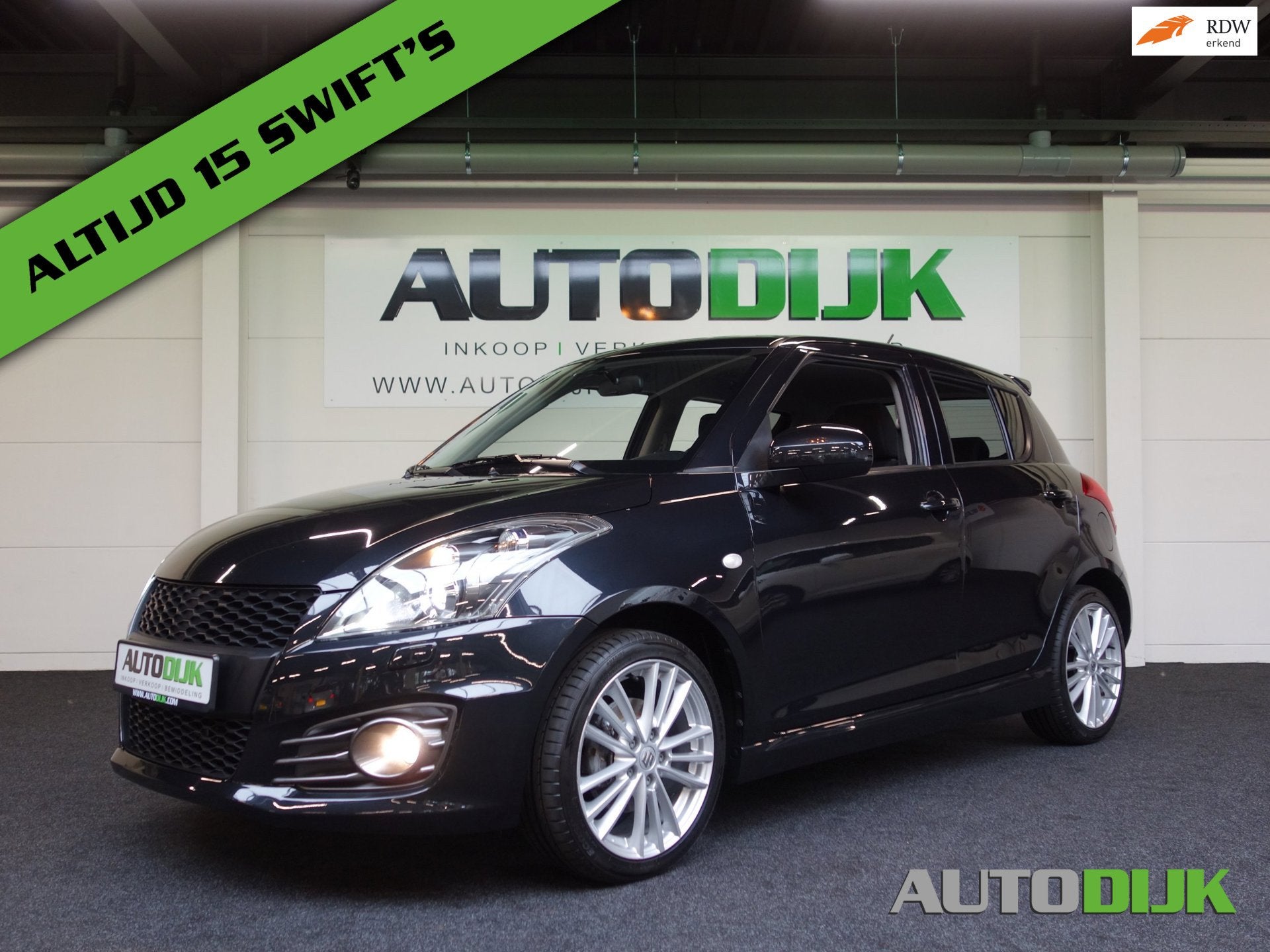 Suzuki Swift 1.6 Sport Xenon|Nieuwstaat|Carplay |Android, Auto's, Suzuki, Voorwielaandrijving, Gebruikt, 4 cilinders, 400 kg