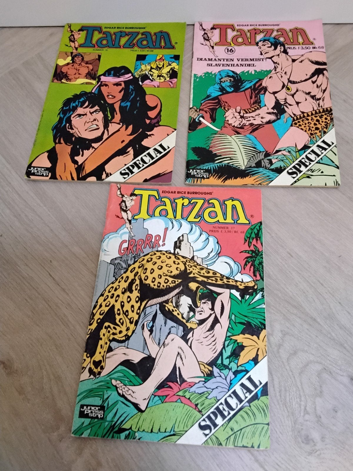 Tarzan special strips, Meerdere comics, Ophalen of Verzenden, Zo goed als nieuw, Europa
